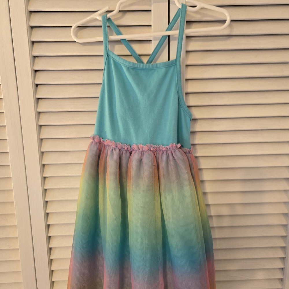 Cat & Jack Multicolor Strappy Dress
